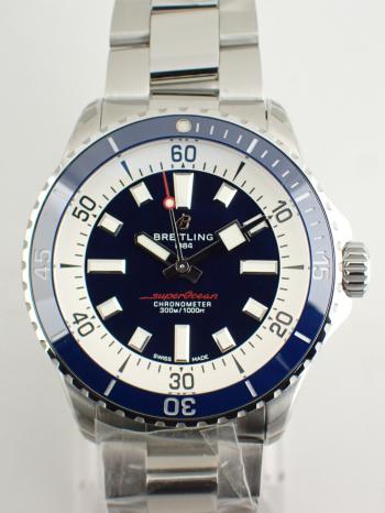 ブライトリング スーパーオーシャン オートマチック42 ブルー メンズ A17375E71C1A1(A17375) 新品