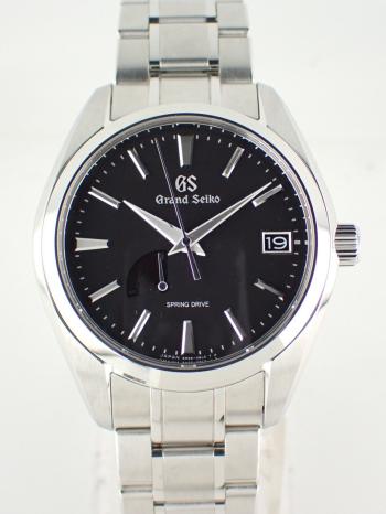 グランドセイコー ヘリテージコレクション スプリングドライブ ブラック文字盤 SBGA203(9R65-0AA0) 新品