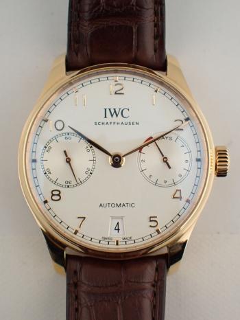 IWC ポルトギーゼ オートマチック 18Kレッドゴールド アリゲーターストラップ IW500701 新品