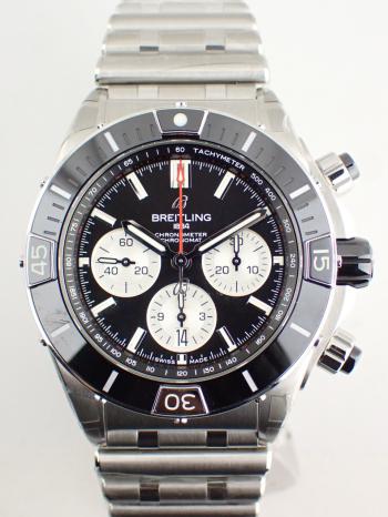 ブライトリング スーパークロノマット B01 44 ブラック AB0136251B1A1(AB0136)新品