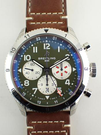 ブライトリング スーパーアヴィ B04 クロノグラフ GMT カーチスウォーホーク AB04452A1L1X1(AB0445)新品