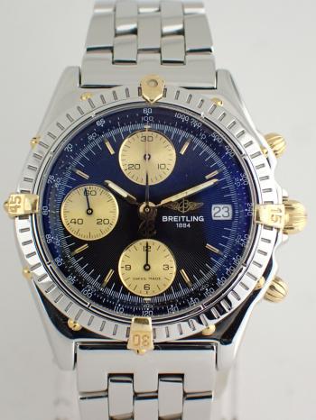 ブライトリング クロノマット ビコロ クロノグラフ 自動巻き メンズ B13050.1 新品仕上げ済