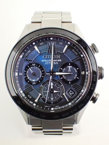 シチズン アテッサ UNITE with BLUE 世界2400本限定モデル CC4075-50L(F950-0029S0K)中古美品
