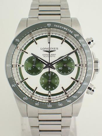 ロンジン コンクエスト クロノグラフ L3.835.4.02.6新品仕上げ済