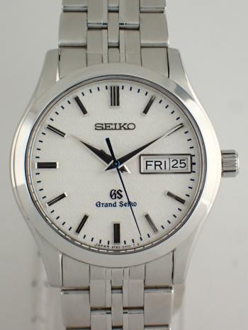 グランドセイコー 9Fクォーツ 創業130周年記念 1000本限定 デイデイト ホワイト文字盤 SBGT039(9F83-0AK0) 新品仕上げ済