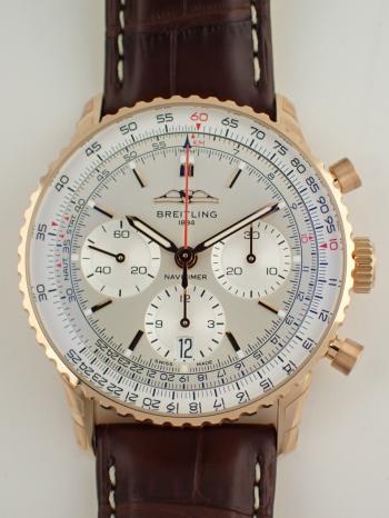 ブライトリング ナビタイマー B01 クロノグラフ 42 18KRG RB0139211G1P1(RB0139) 新品