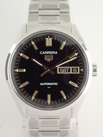 タグホイヤー カレラ キャリバーTH31-02 デイデイト ブラック 18Kインデックス WDA2111.BA0043 新品