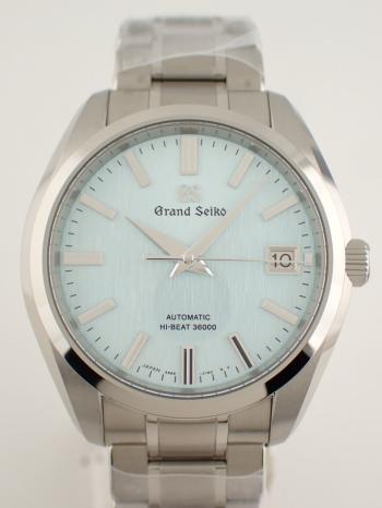 グランドセイコー ヘリテージコレクション メカニカルハイビート 氷瀑 チタン ブルー SBGH349(9S85-02E0)新品