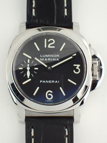 パネライ ルミノール マリーナ D番 手巻き ブラック文字盤 PAM00001 新品仕上げ済