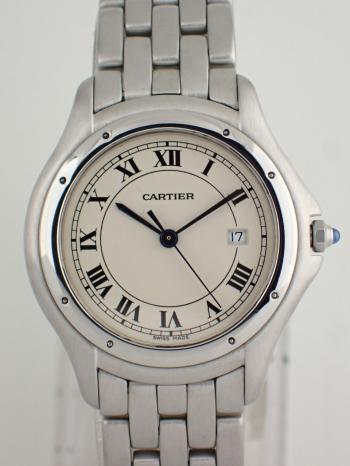 カルティエ 生産終了 パンテール クーガー LM W35002F5 新品仕上げ済