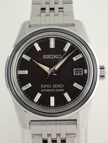 セイコー キングセイコー セイコーウオッチサロン専用モデル チャコールブラック文字盤 SDKS021(6R55-00B0) 新品仕上げ済
