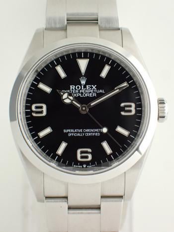ロレックス エクスプローラー1 36 124270 中古美品