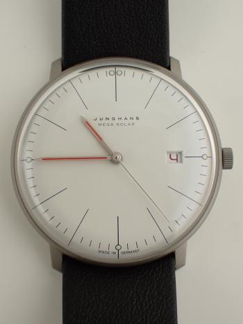 ユンハンス マックスビル ソーラー 059/2326.02 新品