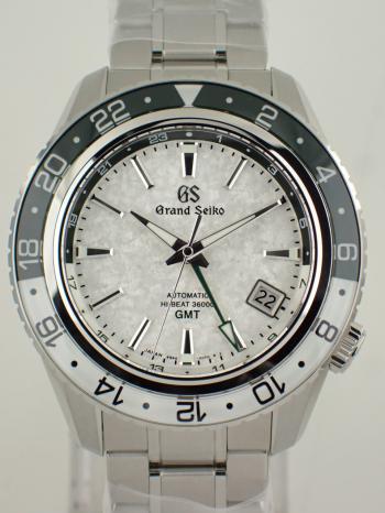 グランドセイコ―  スポーツコレクション メカニカルハイビート GMT マスターショップ限定 雪渓 SBGJ277(9S86-00K0)  新品
