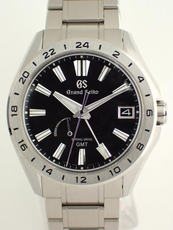 グランドセイコー エボリューション9コレクション スプリングドライブGMT ブラック メンズ SBGE283(9R66-0BJ0) 新品