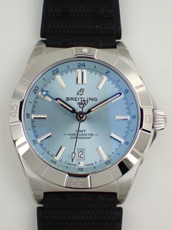 ブライトリング クロノマット オートマチック GMT 40 ラバーベルトP32398101C1S2(P32398) 新品