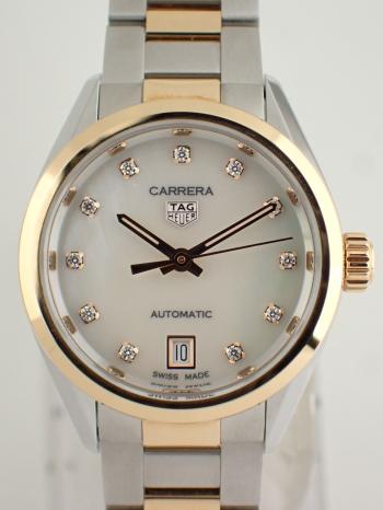 タグホイヤー カレラ キャリバー9 デイト レディース WBN2450.BD0569 新品
