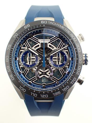 タグホイヤー カレラ クロノグラフ エクストリームスポーツ ブルー CBU2081.FT6274 新品