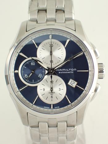 ハミルトン ジャズマスター オートクロノ ネイビー H32596141 新品