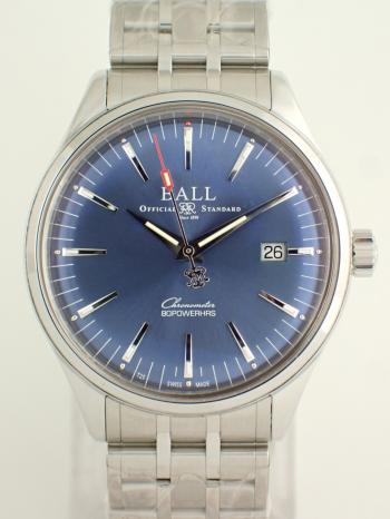 ボールウォッチ トレインマスター マニュファクチュア80 ブルー 日本未入荷 NM3280D-S1CJ-BE 新品