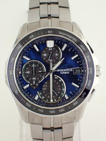 カシオ オシアナス マンタ 20周年記念 数量限定 OCW-S7000BV-2AJR 中古美品