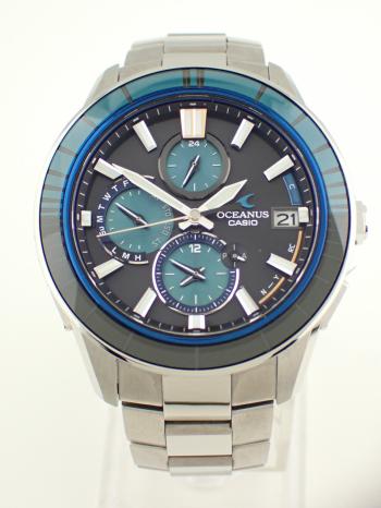 カシオ オシアナス マンタ 江戸切子ベゼル 世界限定3000本 OCW-S4000D-1AJF 中古美品