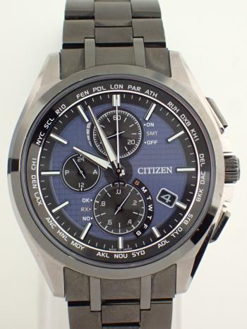 シチズン アテッサ エコドライブ LIGHTinBLACK 数量限定AT8044-72L(H804-T020232) 中古美品