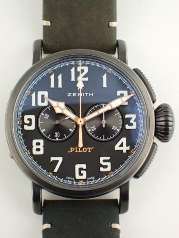 ゼニス パイロット タイプ20 クロノグラフ TON-UP 11.2432.4069/21.C900 新品