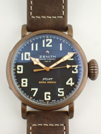 ゼニス パイロット タイプ20 エクストラスペシャル ブロンズ 29.2430.679/21.C753 新品