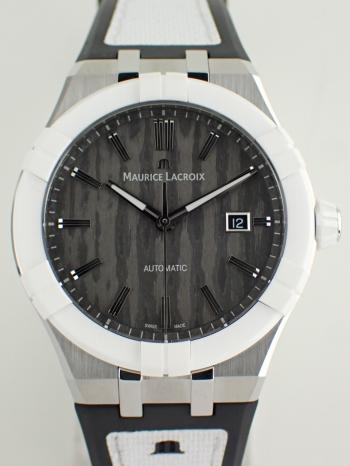 モーリスラクロア アイコニック オートマチック 43mm ブラック文字盤 メンズ AC6008-SSL70-330-2 新品