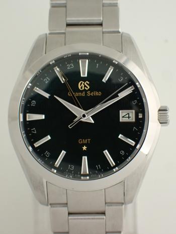 グランドセイコー キャリバー9F25周年記念 GMT 数量限定 グリーン文字盤 SBGN007(9F86-0AC0) 新品仕上げ済