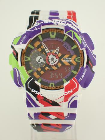 カシオ G-SHOCK 110シリーズ エヴァンゲリオンコラボ デジアナ GA-110EVA30-7AJR 中古美品