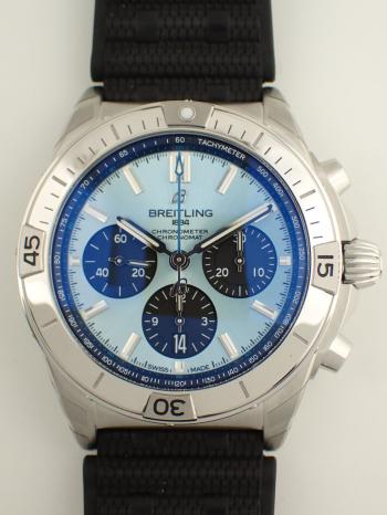 ブライトリング クロノマット B01 42 アイスブルー プラチナベゼル PB0134101C1S2(PB0134) 新品