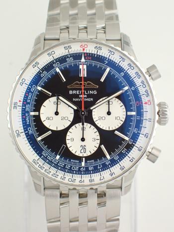 ブライトリング ナビタイマー B01 46mm ブラック メンズ AB0137211B1A1(AB0137)新品