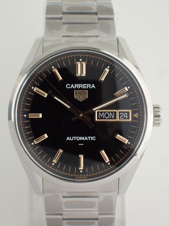 タグホイヤー カレラ デイデイト ブラック メンズ WDA2111.BA0043 新品