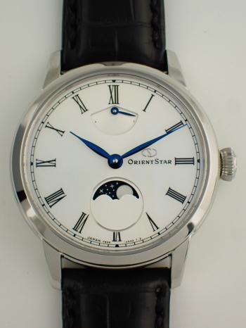 オリエントスター クラシック M45 F8 メカニカルムーンフェイズ ハンドワインド RK-BW0001S(F8A6-UAA0)未使用