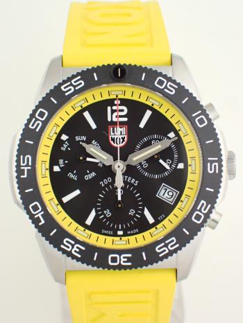 ルミノックス パシフィック ダイバー クロノグラフ イエロー 3145 新品