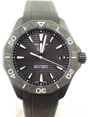 タグホイヤー アクアレーサー プロフェッショナル200 ソーラーグラフ ブラック WBP1112.FT6199 新品