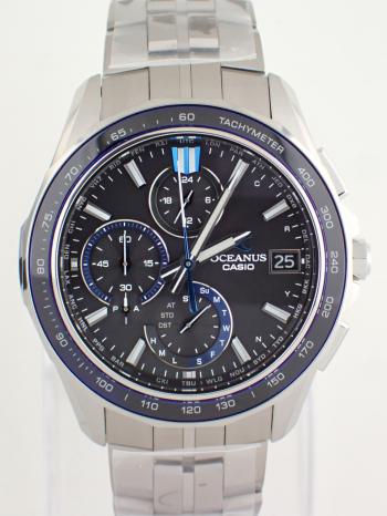 カシオ オシアナス マンタ S7000シリーズ チタン OCW-S7000-1AJF 中古美品