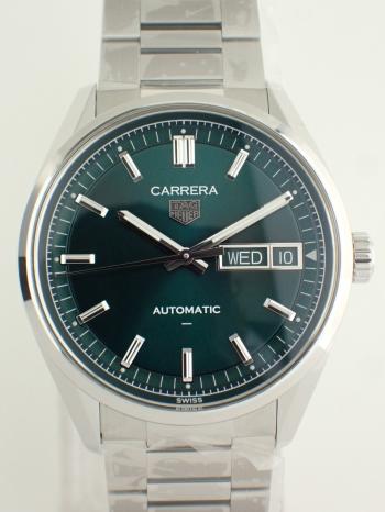 タグホイヤー カレラ デイデイト キャリバーTH31-02 グリーン WDA2115.BA0043 新品