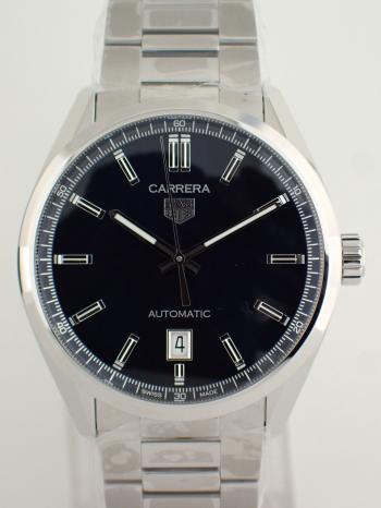 タグホイヤー カレラ キャリバー5 オートマチック ブルー WBN2112.BA0639 新品