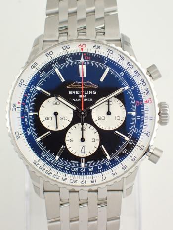 ブライトリング ナビタイマー B01 46mm ブラック メンズ AB0137211B1A1(AB0137)新品