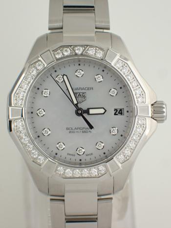 タグホイヤー アクアレーサー プロフェッショナル200 ダイヤインデックス ソーラーグラフ WBP1314.BA0005 新品