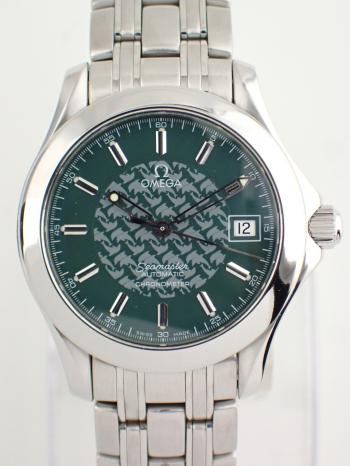 オメガ シーマスター 120m ジャックマイヨール 4500本限定 2506.70 新品仕上げ済