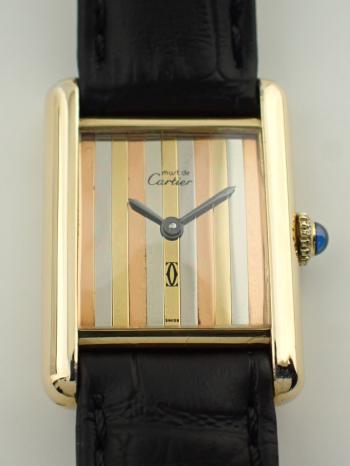 カルティエ マスト タンク ヴィンテージ トリニティ SM 新品仕上げ済