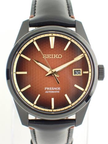セイコー プレザージュ 十三代目市川團十郎 襲名記念 三針モデル SARX101(6R35-02B0) 中古美品
