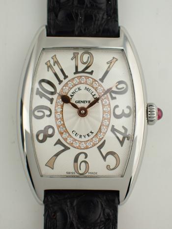 フランクミュラー トノーカーベックス レリーフ ダイヤモンド 1752QZRELCD1RSTGAC 新品仕上げ済