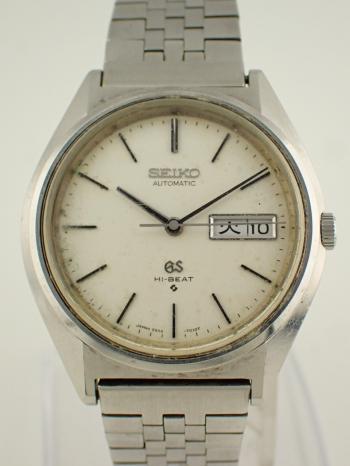 グランドセイコー メカニカルハイビート 56GS シルバー 5646-7010 中古
