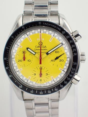 オメガ スピードマスター オートマチック レーシングシューマッハ 【コンディション要確認】3510.12.00 新品仕上げ済