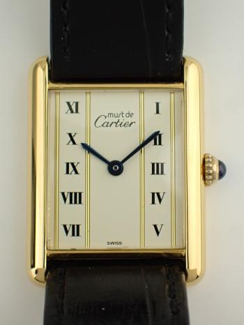 カルティエ マストタンク LM シルバーギルド W1002653 新品仕上げ済